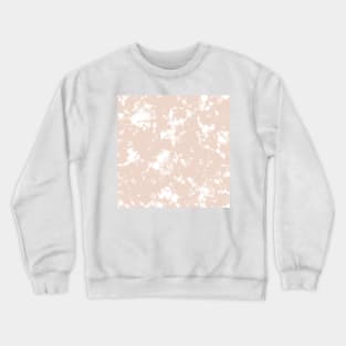 Blush pink Storm - Tie Dye Shibori Texture Crewneck Sweatshirt